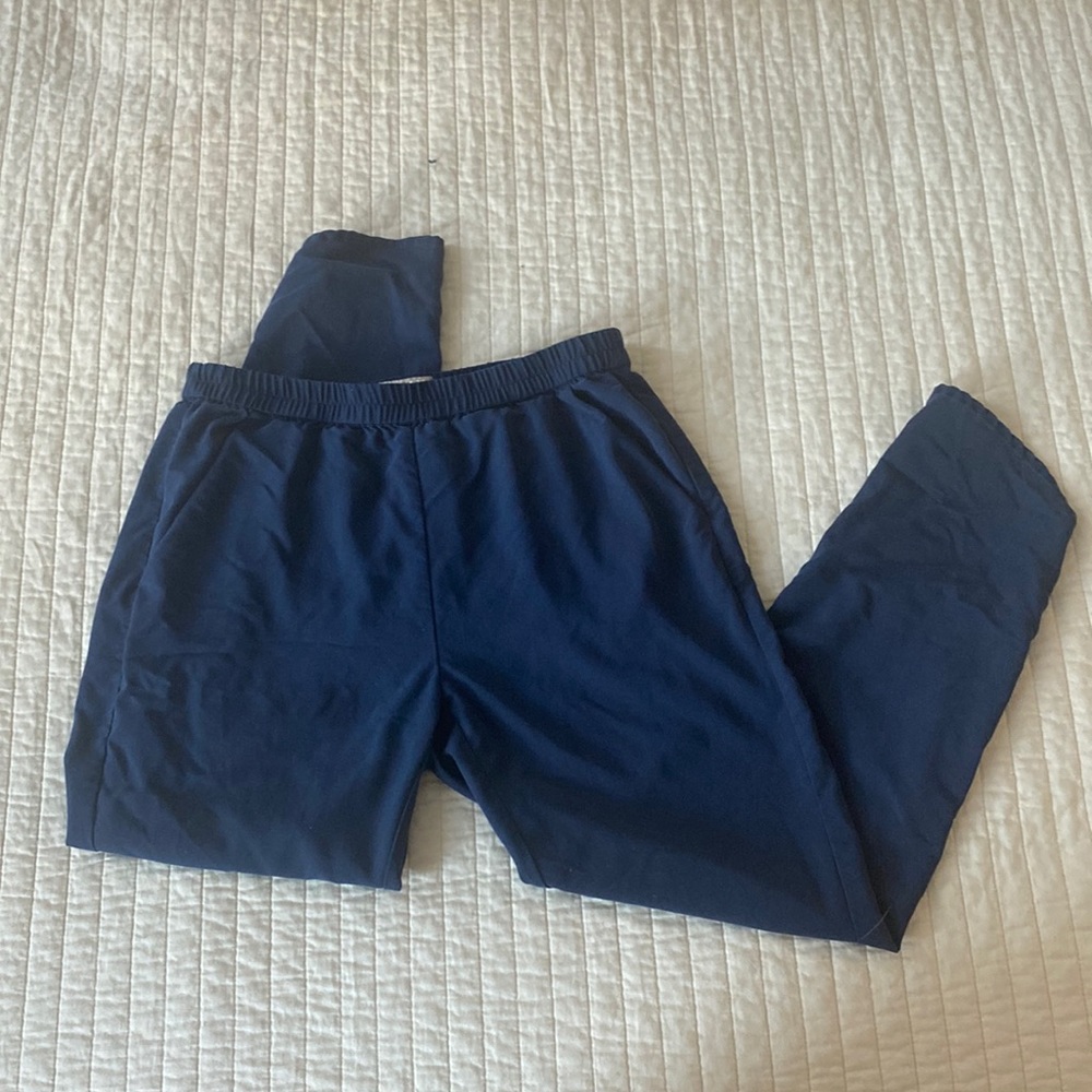 Marine Layer Alison Pant small navy blue